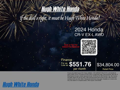 Used 2024 Honda CR-V EX-L image 3