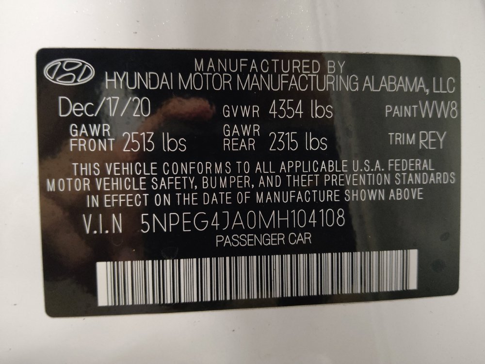 Used 2021 Hyundai Sonata SE FWD image 33