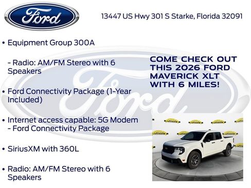 New 2026 Ford Maverick XLT FWD image 15