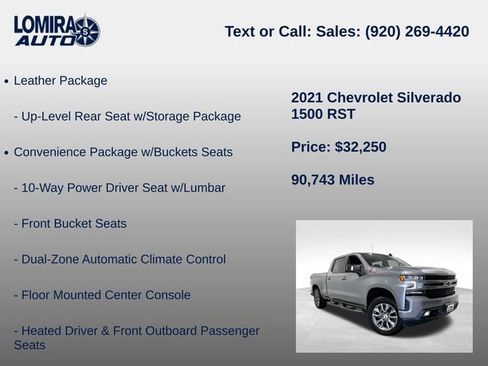 Used 2021 Chevrolet Silverado 1500 RST w/ All Star Edition Plus AWD/4WD image 39