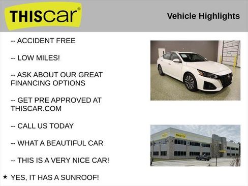 Used 2023 Nissan Altima 2.5 SV w/ SV Premium Package image 9