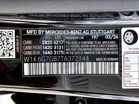 New 2026 Mercedes-Benz S 580 4MATIC Sedan image 15