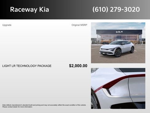 New 2025 Kia EV6 Light w/ Light LR Technology Package image 5