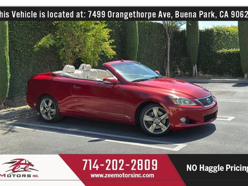 Used 2014 Lexus IS 350C w/ Navigation System Package RWD image 1