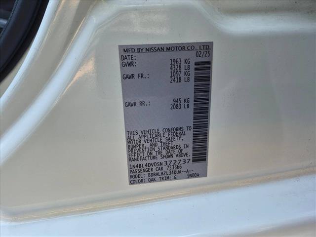 Used 2025 Nissan Altima 2.5 SV FWD image 30