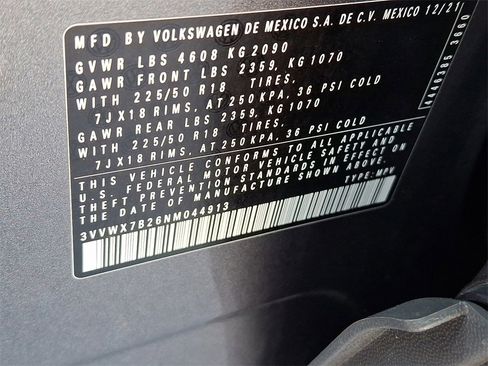 Used 2022 Volkswagen Taos SE image 28