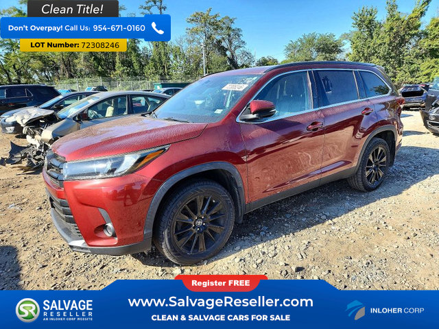 Used 2019 Toyota Highlander SE AWD/4WD image 1