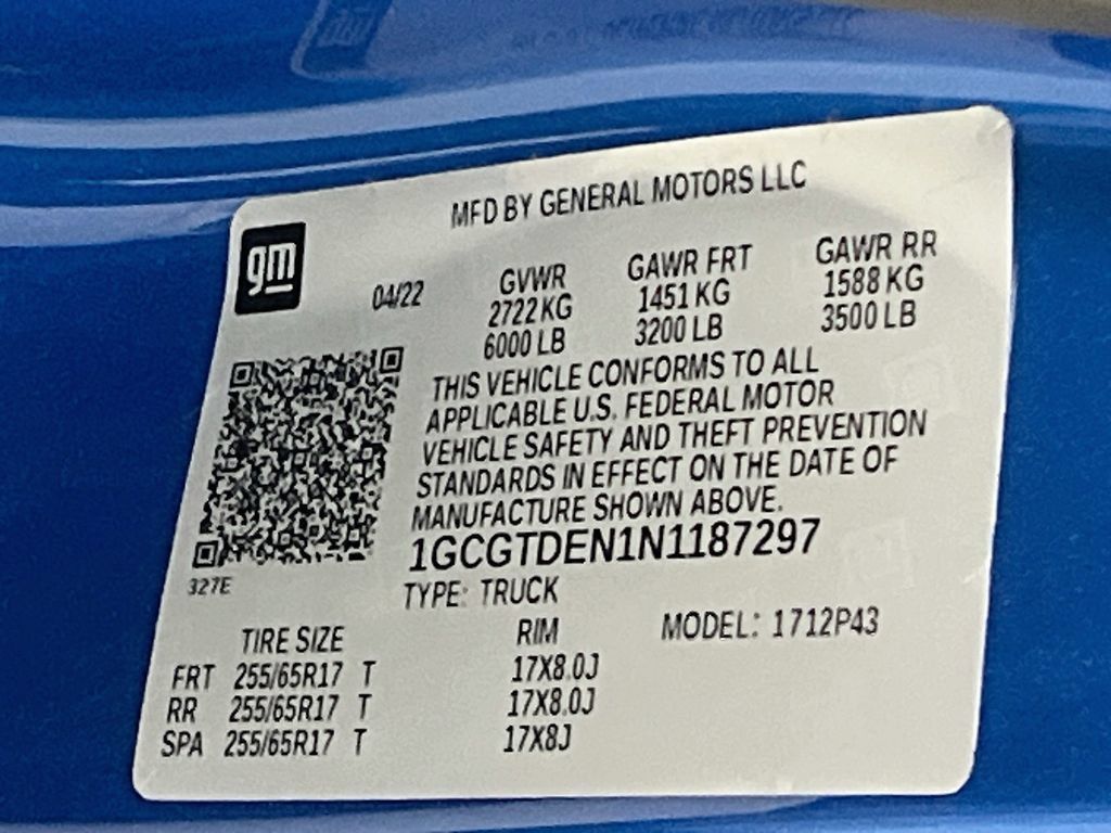 Used 2022 Chevrolet Colorado Z71 AWD/4WD image 31