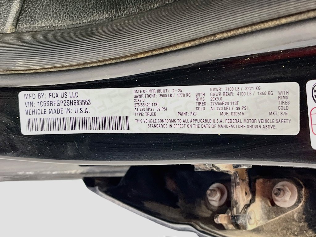 Used 2025 RAM 1500 Tradesman AWD/4WD image 31