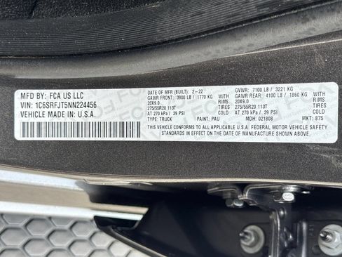 Used 2022 RAM 1500 Laramie AWD/4WD image 38