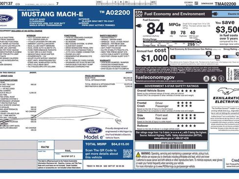 New 2026 Ford Mustang Mach-E GT AWD/4WD image 23