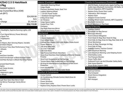 Used 2023 MAZDA MAZDA3 s FWD image 28