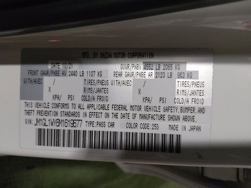 Used 2021 MAZDA MAZDA6 Grand Touring Reserve image 33