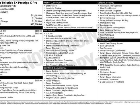 Certified 2024 Kia Telluride SX Prestige X-Pro AWD/4WD image 4