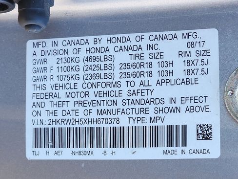 Used 2017 Honda CR-V EX image 30