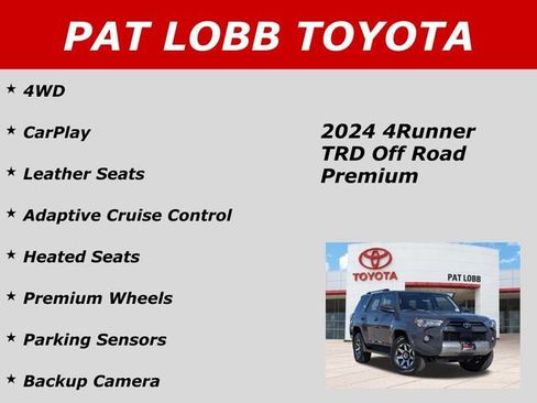 Used 2024 Toyota 4Runner TRD Off-Road Premium AWD/4WD image 41