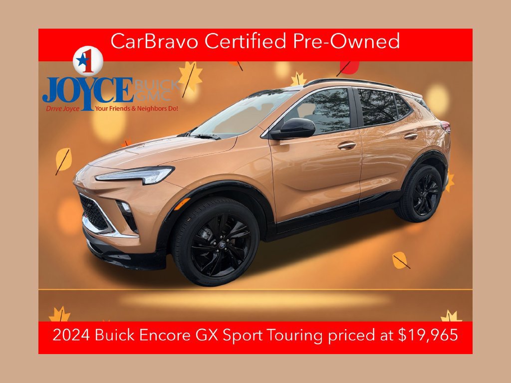 Certified 2024 Buick Encore GX Sport Touring w/ Comfort Package FWD 360° Tour