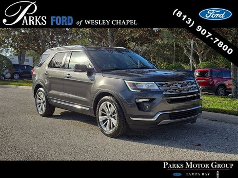 Certified 2019 Ford Explorer Limited w/ Class III Trailer Tow Package image 1