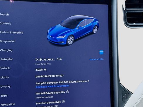 Used 2020 Tesla Model S Long Range Plus image 8