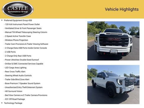 Used 2024 GMC Sierra 2500 AT4 w/ AT4 Premium Plus Package AWD/4WD image 7
