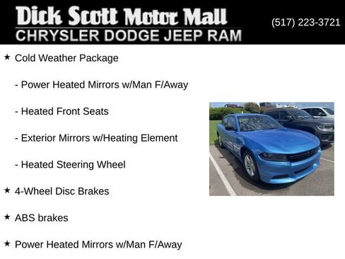 Used 2023 Dodge Charger SXT w/ Cold Weather Package RWD image 5