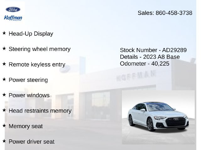 Used 2023 Audi A8 L 3.0T w/ Comfort Plus Package AWD/4WD image 25