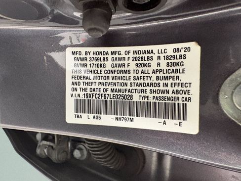 Used 2020 Honda Civic LX image 33