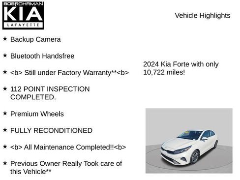 Used 2024 Kia Forte LXS FWD image 7
