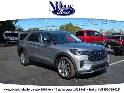 Certified 2025 Ford Explorer Platinum w/ Ultimate Package