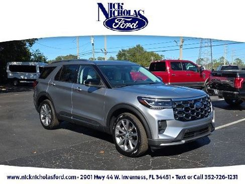 Certified 2025 Ford Explorer Platinum w/ Ultimate Package image 1