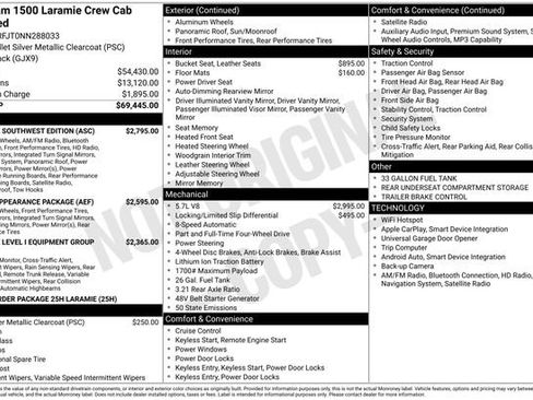 Used 2022 RAM 1500 Laramie w/ Laramie Southwest Edition AWD/4WD image 5
