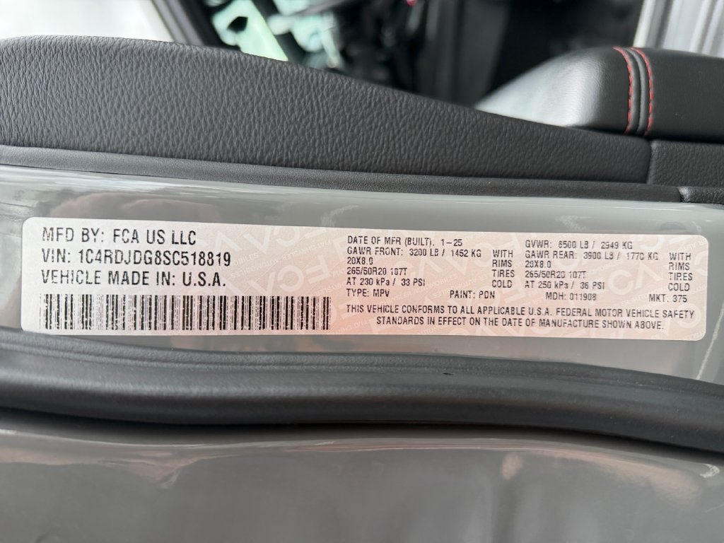 Used 2025 Dodge Durango GT AWD/4WD image 37