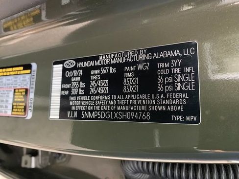 Used 2025 Hyundai Santa Fe Calligraphy AWD/4WD image 35