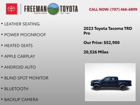 Used 2023 Toyota Tacoma TRD Pro AWD/4WD image 5