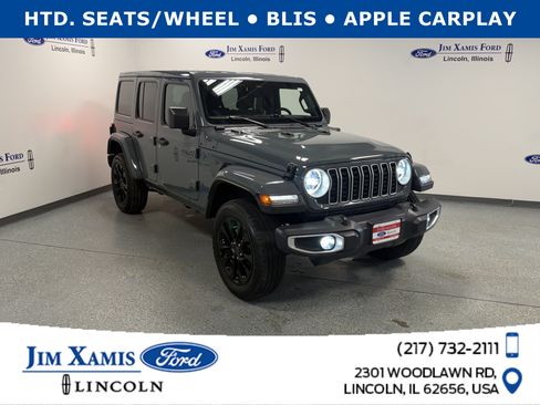 Used 2025 Jeep Wrangler Unlimited Sahara w/ Safety Group AWD/4WD image 1