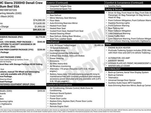 Used 2024 GMC Sierra 2500 Denali w/ Denali Reserve Package AWD/4WD image 2