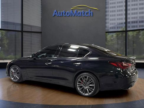Used 2024 INFINITI Q50 Red Sport 400 w/ Black Opal Edition image 8