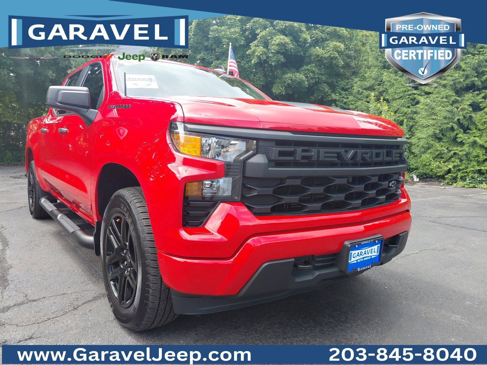 Used 2024 Chevrolet Silverado 1500 Custom w/ Rally Edition AWD/4WD image 1