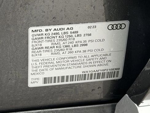 Used 2023 Audi Q5 2.0T Premium w/ Convenience Package AWD/4WD image 28