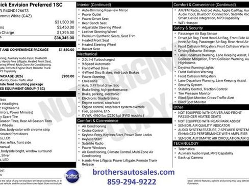 Used 2022 Buick Envision Preferred FWD image 43