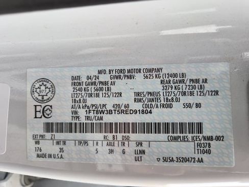 Used 2024 Ford F350 XLT AWD/4WD image 25