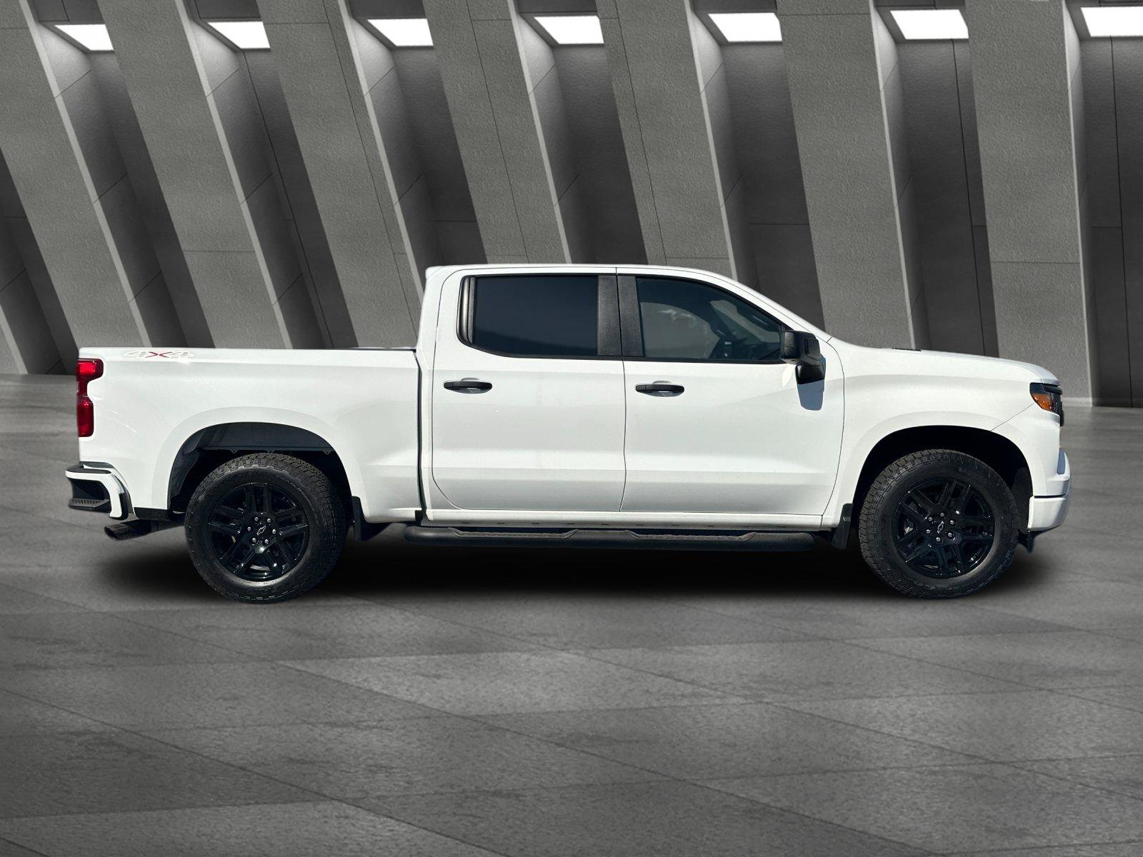 Used 2026 Chevrolet Silverado 1500 Custom w/ Turbomax Blackout Package AWD/4WD image 3
