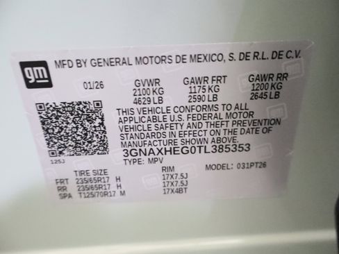 New 2026 Chevrolet Equinox LT w/ Safety and Technology Package FWD image 36