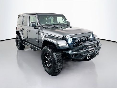 Used 2021 Jeep Wrangler Unlimited Sahara image 1