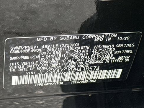 Used 2021 Subaru Forester Touring image 29