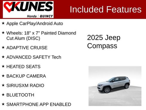 Used 2025 Jeep Compass Limited AWD/4WD image 3