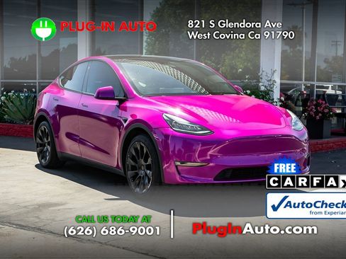 Used 2022 Tesla Model Y Long Range AWD/4WD image 3