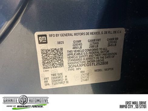 Used 2026 Chevrolet Equinox LT AWD/4WD image 18