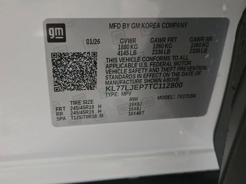 New 2026 Chevrolet Trax RS w/ Sunroof Package FWD image 35