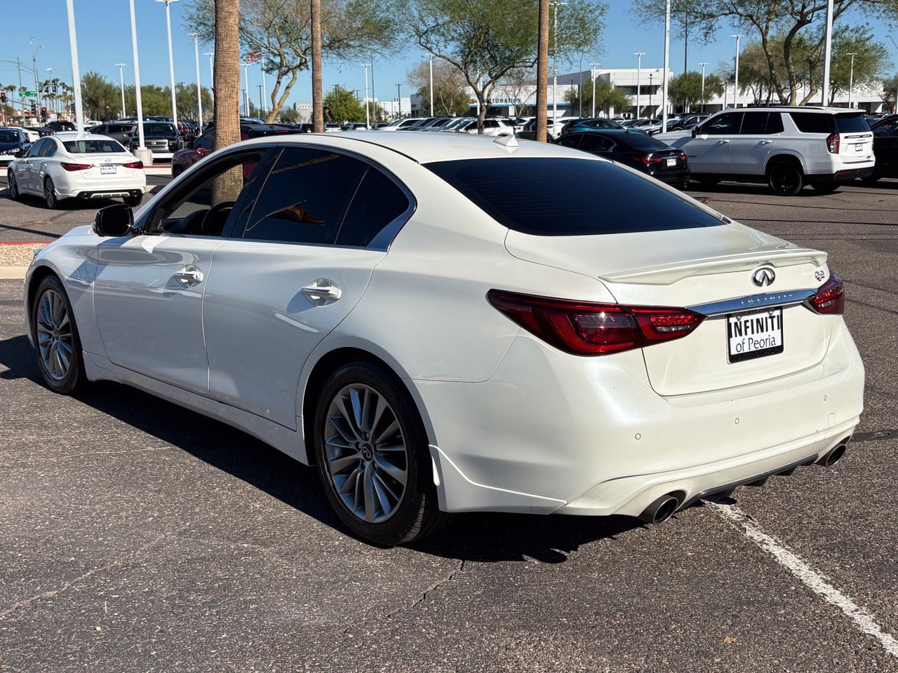 Used 2023 INFINITI Q50 Luxe w/ Cargo Package RWD image 4